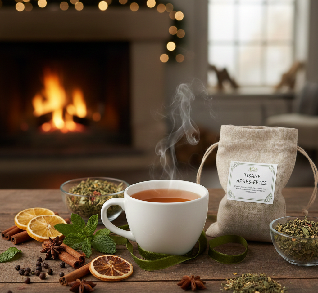 votre naturopathe vous propose des tisanes détox pour votre confort digestif